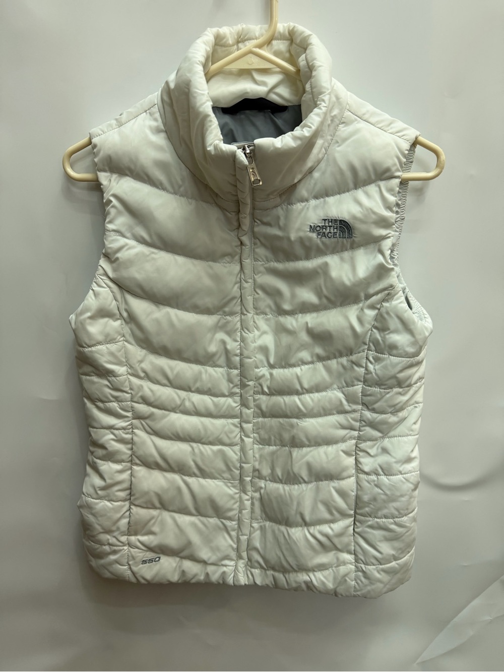 The North Face White Puffer Vest - Women's size S/P